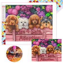 Load image into Gallery viewer, Diamond Painting - Full Square - Dog (40*30CM)
