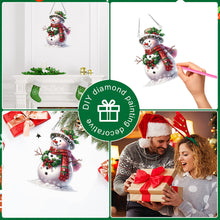 Load image into Gallery viewer, Acrylic Special Shaped Christmas Snowman 5D DIY Diamond Art Hanging Decorations
