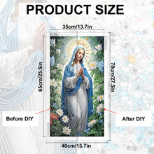 Load image into Gallery viewer, Diamond Painting - Partial Special Shaped - Our Lady of Jesus religion (40*70CM)
