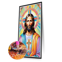 Load image into Gallery viewer, Diamond Painting - Partial Special Shaped - Our Lady of Jesus religion (40*70CM)
