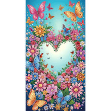 Load image into Gallery viewer, Diamond Painting - Partial Special Shaped - Love flowers (40*70CM)
