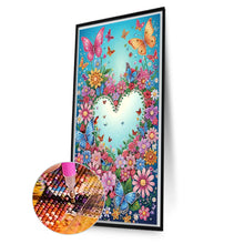 Load image into Gallery viewer, Diamond Painting - Partial Special Shaped - Love flowers (40*70CM)
