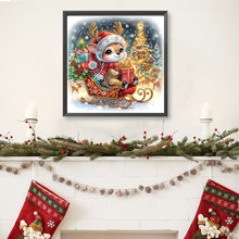 Load image into Gallery viewer, Diamond Painting - Partial Special Shaped - Christmas deer (30*30CM)
