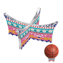 Load image into Gallery viewer, Acrylic Mandala Diamond Fruit Plate Rack Kit for Basketball Football Volleyball
