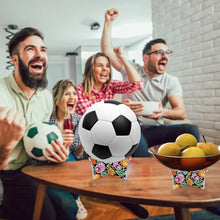 Load image into Gallery viewer, Acrylic Mandala Diamond Fruit Plate Rack Kit for Basketball Football Volleyball
