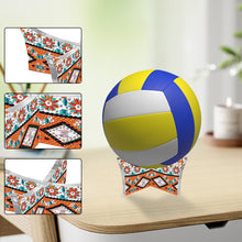 Load image into Gallery viewer, Acrylic Mandala Diamond Fruit Plate Rack Kit for Basketball Football Volleyball
