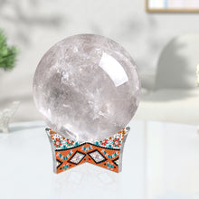 Load image into Gallery viewer, Acrylic Mandala Diamond Fruit Plate Rack Kit for Basketball Football Volleyball
