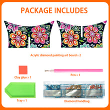 Load image into Gallery viewer, Acrylic Mandala Diamond Fruit Plate Rack Kit for Basketball Football Volleyball
