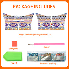 Load image into Gallery viewer, Acrylic Mandala Diamond Fruit Plate Rack Kit for Basketball Football Volleyball
