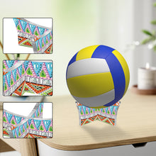 Load image into Gallery viewer, Acrylic Mandala Diamond Fruit Plate Rack Kit for Basketball Football Volleyball
