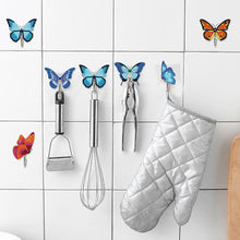 Load image into Gallery viewer, 8Pcs Diamond Painting Hooks Butterfly Diamond Art Craft Wall Hooks Home Decor
