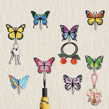 Load image into Gallery viewer, 8Pcs Diamond Painting Hooks Butterfly Diamond Art Craft Wall Hooks Home Decor

