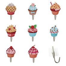 Load image into Gallery viewer, 8Pcs Diamond Painting Hooks Butterfly Diamond Art Craft Wall Hooks Home Decor
