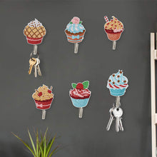 Load image into Gallery viewer, 8Pcs Diamond Painting Hooks Butterfly Diamond Art Craft Wall Hooks Home Decor
