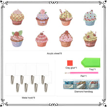 Load image into Gallery viewer, 8Pcs Diamond Painting Hooks Butterfly Diamond Art Craft Wall Hooks Home Decor
