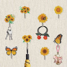 Load image into Gallery viewer, 8Pcs Diamond Painting Hooks Butterfly Diamond Art Craft Wall Hooks Home Decor
