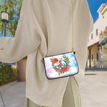 Load image into Gallery viewer, Colorful Pattern Diamond Painting Coin Chain Purse 5D Diamond Handmade Chain Bag
