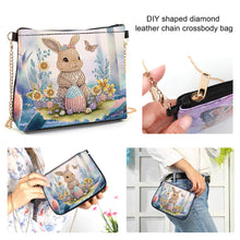 Load image into Gallery viewer, Colorful Pattern Diamond Painting Coin Chain Purse 5D Diamond Handmade Chain Bag
