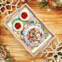 Load image into Gallery viewer, Wooden Cute Cartoon Diamond Painting Tray Art Craft with Handle for Home Decor
