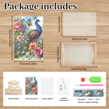 Load image into Gallery viewer, Wooden Cute Cartoon Diamond Painting Tray Art Craft with Handle for Home Decor
