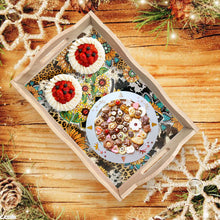 Load image into Gallery viewer, Wooden Cute Cartoon Diamond Painting Tray Art Craft with Handle for Home Decor
