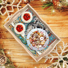 Load image into Gallery viewer, Wooden Cute Cartoon Diamond Painting Tray Art Craft with Handle for Home Decor
