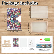 Load image into Gallery viewer, Wooden Cute Cartoon Diamond Painting Tray Art Craft with Handle for Home Decor
