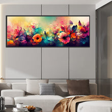 Load image into Gallery viewer, Diamond Painting - Full Round - Beautiful flowers (100*40CM)
