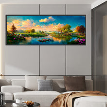 Load image into Gallery viewer, Diamond Painting - Full Round - Beautiful scenery (100*40CM)
