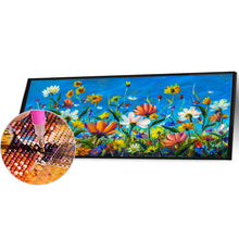 Load image into Gallery viewer, Diamond Painting - Full Round - Beautiful flowers (100*40CM)
