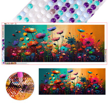 Load image into Gallery viewer, Diamond Painting - Full Round - Beautiful flowers (100*40CM)
