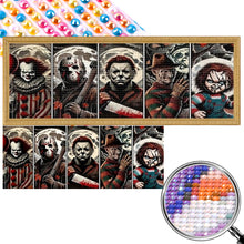 Load image into Gallery viewer, AB Diamond Painting - Full Round - Horror night (90*40CM)
