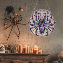 Load image into Gallery viewer, Acrylic Spider Diamond Art Hanging Pendant Halloween Diamond Painting Home Decor
