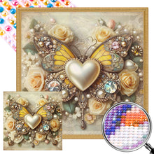 Load image into Gallery viewer, AB Diamond Painting - Full Round - Butterfly (30*30CM)
