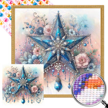 Load image into Gallery viewer, AB Diamond Painting - Full Round - Five-pointed star (30*30CM)
