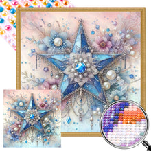 Load image into Gallery viewer, AB Diamond Painting - Full Round - Five-pointed star (30*30CM)
