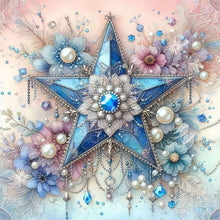 Load image into Gallery viewer, AB Diamond Painting - Full Round - Five-pointed star (30*30CM)
