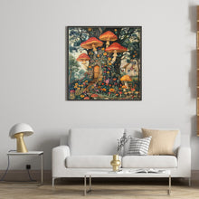 Load image into Gallery viewer, Diamond Painting - Full Round - Autumn tree house (40*40CM)
