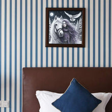 Load image into Gallery viewer, Diamond Painting - Full Round - Wolf and girl (40*40CM)
