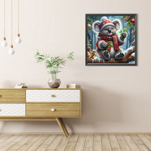 Load image into Gallery viewer, AB Diamond Painting - Full Round - Snow koala (30*30CM)
