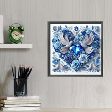 Load image into Gallery viewer, AB Diamond Painting - Full Round - Love white dove (30*30CM)
