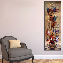 Load image into Gallery viewer, Diamond Painting - Full Round - Funny bird Alice in Wonderland (30*90CM)
