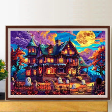 Load image into Gallery viewer, Diamond Painting - Full Round - Halloween horror night (60*40CM)
