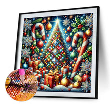 Load image into Gallery viewer, Diamond Painting - Full Round - Christmas tree (40*40CM)
