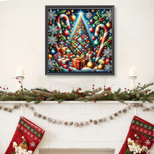Load image into Gallery viewer, Diamond Painting - Full Round - Christmas tree (40*40CM)
