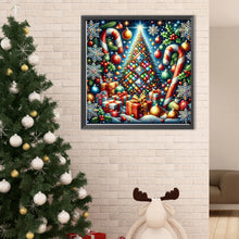 Load image into Gallery viewer, Diamond Painting - Full Round - Christmas tree (40*40CM)
