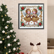 Load image into Gallery viewer, Diamond Painting - Full Round - Christmas angel (40*40CM)
