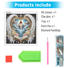 Load image into Gallery viewer, Diamond Painting - Partial Special Shaped - Virgin Jesus (40*40CM)
