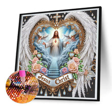 Load image into Gallery viewer, Diamond Painting - Partial Special Shaped - Virgin Jesus (40*40CM)
