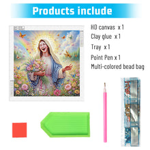 Load image into Gallery viewer, Diamond Painting - Partial Special Shaped - Virgin Jesus (40*40CM)
